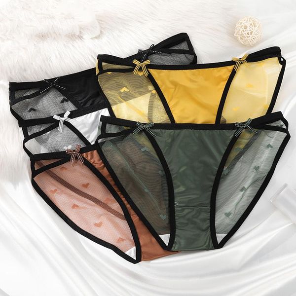 women's panties lace underwear delicate soft comfort tangas mesh lace-up transparent bow low-rise lingerie briefs, Black;pink
women's panties lace underwear delicate soft comfort tangas mesh lace-up transparent bow low-rise lingerie briefs, Black;pink