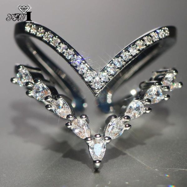 wedding rings yayi jewelry princess cut 8 ct white zircon silver color engagement heart girls party adjustable, Slivery;golden
wedding rings yayi jewelry princess cut 8 ct white zircon silver color engagement heart girls party adjustable, Slivery;golden