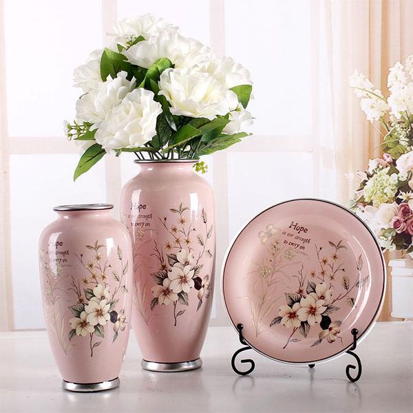 vases american pastoral style vase ceramic three piece decorated living room tv cabinet model simulation flower ornaments
vases american pastoral style vase ceramic three piece decorated living room tv cabinet model simulation flower ornaments