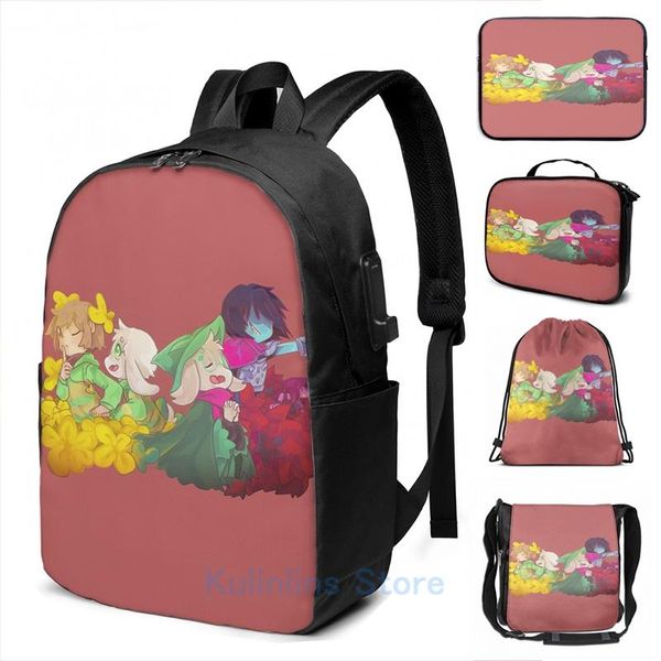 backpack funny graphic print undertale x deltarune usb charge men school bags women bag travel laptop
backpack funny graphic print undertale x deltarune usb charge men school bags women bag travel laptop