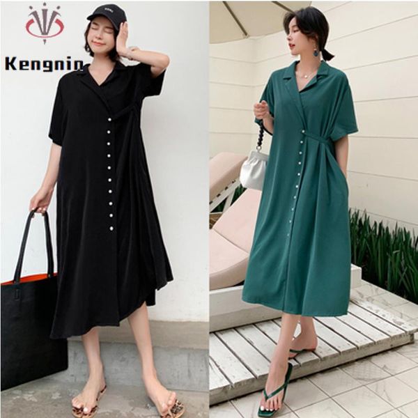 casual dresses summer 2021 oversize women notched dress loose short sleeve harajuku a-line ladies vestidos button female robe ke1121, Black;gray
casual dresses summer 2021 oversize women notched dress loose short sleeve harajuku a-line ladies vestidos button female robe ke1121, Black;gray