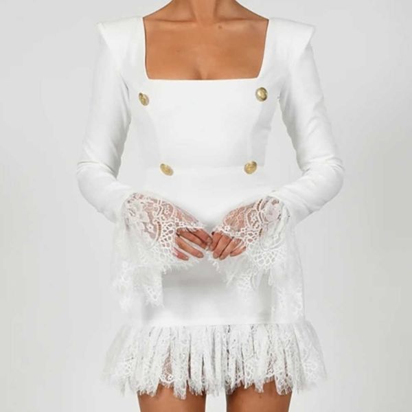 ocstrade bandage dress lace stitching white bodycon arrivals women long sleeve night club party es 210527, Black;gray
ocstrade bandage dress lace stitching white bodycon arrivals women long sleeve night club party es 210527, Black;gray