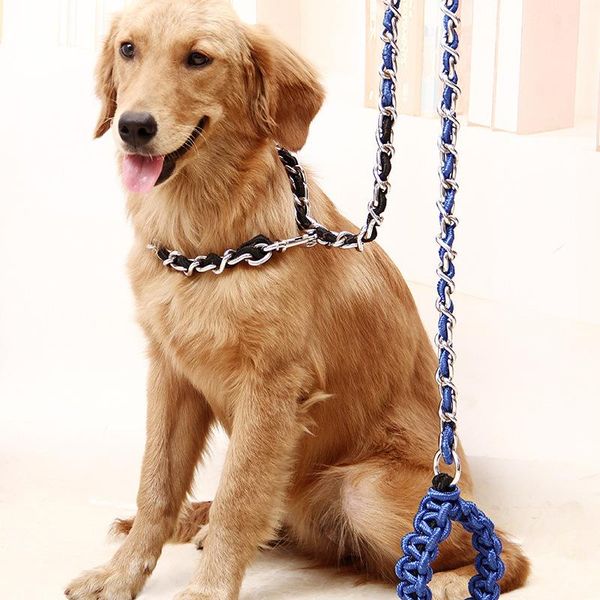 dog collars & leashes 170cm anti bite large leash metal training chain rope leads for big dogs brand pet suppliers
dog collars & leashes 170cm anti bite large leash metal training chain rope leads for big dogs brand pet suppliers