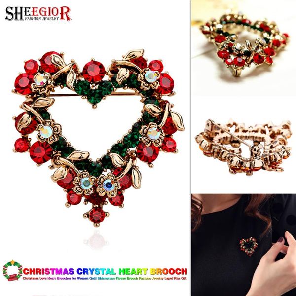 pins, brooches merry christmas heart crystal for women accessories lovely fashion rhinestone garland brooch ornaments friendship gifts, Gray
pins, brooches merry christmas heart crystal for women accessories lovely fashion rhinestone garland brooch ornaments friendship gifts, Gray