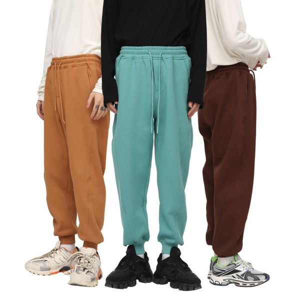 men's pants casual men winter fleece elastic waist sweatpants solid warm male outdoor sports jogging trousers oversized mens clothing, Black
men's pants casual men winter fleece elastic waist sweatpants solid warm male outdoor sports jogging trousers oversized mens clothing, Black