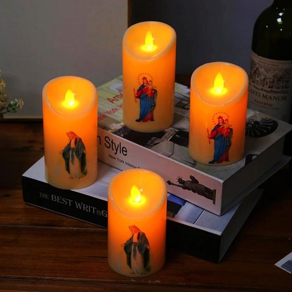 candles jesus christ lamp led tealight romantic pillar light creative flameless electronic candle
candles jesus christ lamp led tealight romantic pillar light creative flameless electronic candle