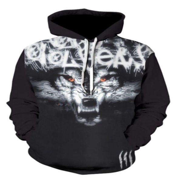 men's hoodies & sweatshirts hoodie fall/winter hip hop casual brand 3d wolf head sweatshirt, Black
men's hoodies & sweatshirts hoodie fall/winter hip hop casual brand 3d wolf head sweatshirt, Black