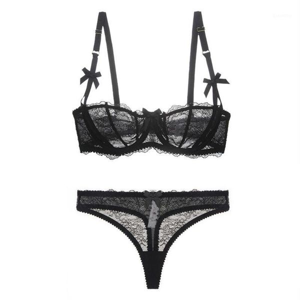 bras sets 2021 european and american style 1/2 half cup lace bow tie plus size bra set with thong panty adjusted-straps1, Red;black
bras sets 2021 european and american style 1/2 half cup lace bow tie plus size bra set with thong panty adjusted-straps1, Red;black