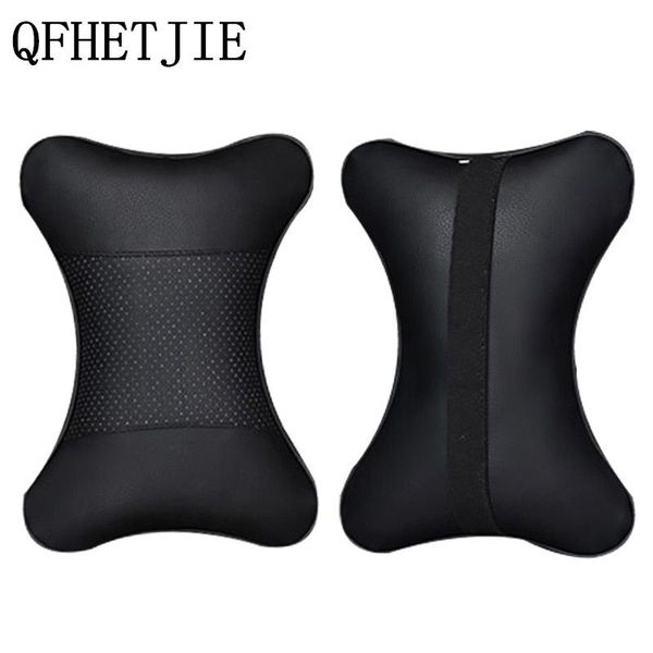 seat cushions 2pcs car neck pillow double-sided pu leather perforating design hole-digging headrest auto safety accessories
seat cushions 2pcs car neck pillow double-sided pu leather perforating design hole-digging headrest auto safety accessories