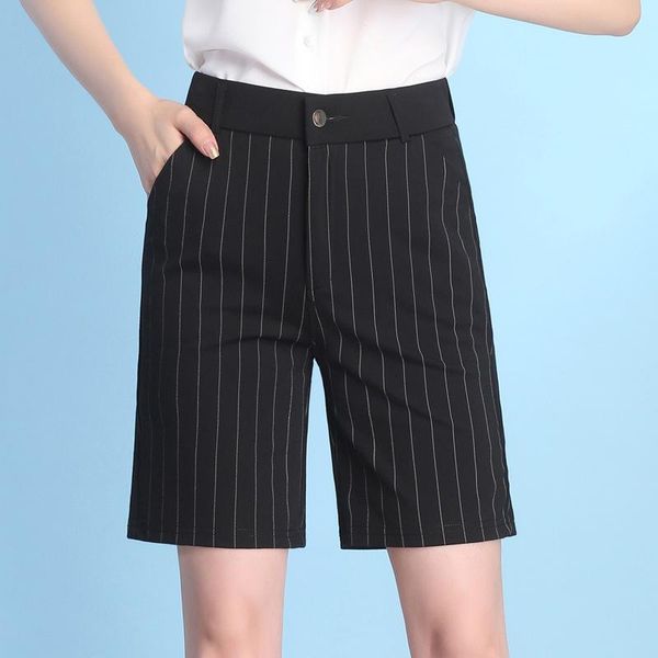 women's shorts plus size 9xl women summer high waist loose casual stripe suit office lady elegant chic wide leg short pants, White;black
women's shorts plus size 9xl women summer high waist loose casual stripe suit office lady elegant chic wide leg short pants, White;black