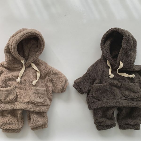 milancel baby clothing set warm todder boys suit fleece lining boys hooded suit 210309, White
milancel baby clothing set warm todder boys suit fleece lining boys hooded suit 210309, White