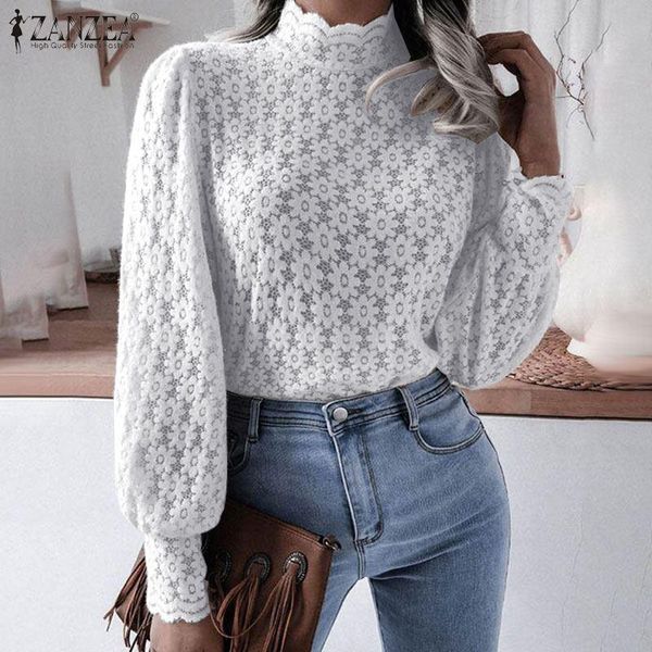 women's blouses & shirts embroidery chemise 2022 fashion floral crochet blouse women casual long puff sleeve o neck shirt vintage bac, White
women's blouses & shirts embroidery chemise 2022 fashion floral crochet blouse women casual long puff sleeve o neck shirt vintage bac, White