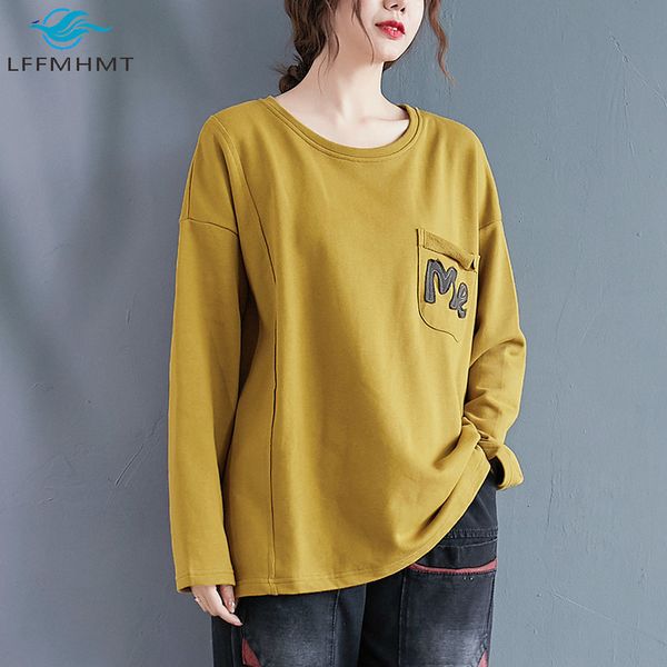 2021 new autumn winter fashion pullover sweatshirts women large size letter embroidery patchwork pockets long sleeve round neck mu6c, Black
2021 new autumn winter fashion pullover sweatshirts women large size letter embroidery patchwork pockets long sleeve round neck mu6c, Black