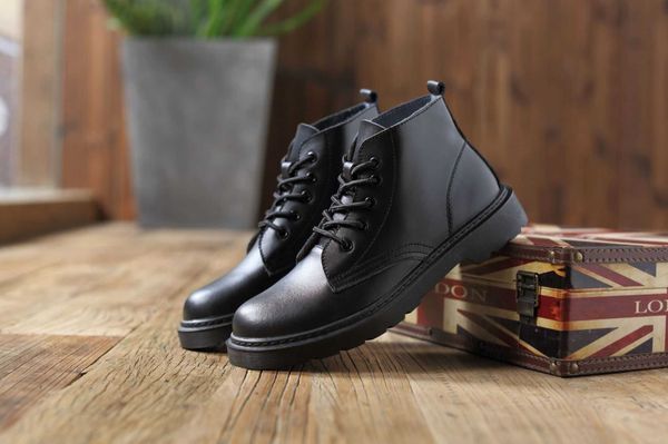 fashion martin boots men's couple thick soled motorcycle british style high leather shoes tooling, Black
fashion martin boots men's couple thick soled motorcycle british style high leather shoes tooling, Black