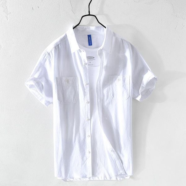 men's casual shirts c328 spring summer cotton short sleeve simple pocket youth japan style fresh handsome lapel solid color, White;black
men's casual shirts c328 spring summer cotton short sleeve simple pocket youth japan style fresh handsome lapel solid color, White;black