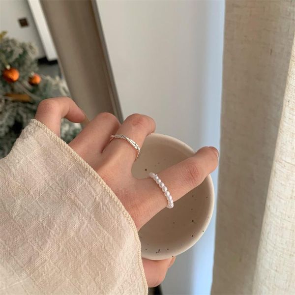wedding rings set for women fashion jewelry simple pearls index finger joint ring bridal party gift geometric accessores, Slivery;golden
wedding rings set for women fashion jewelry simple pearls index finger joint ring bridal party gift geometric accessores, Slivery;golden