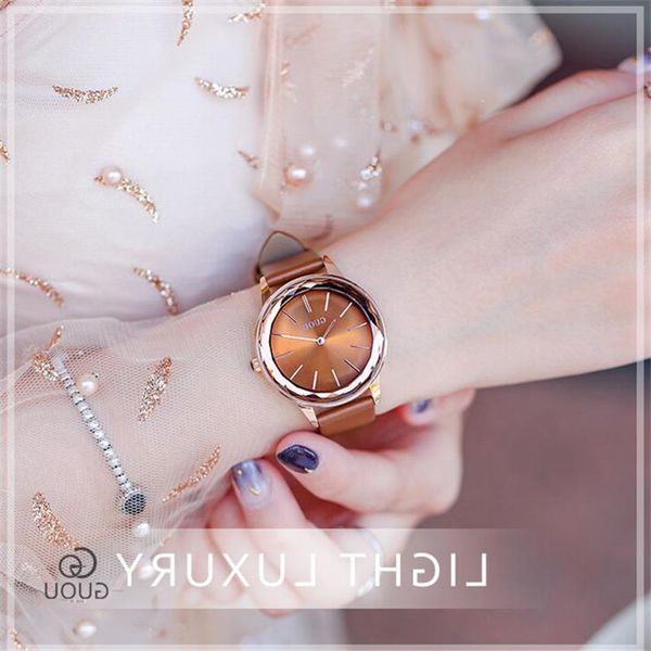 luxury wristwatch for women new fashion rose gold dial lady quartz wristwatches women's watch zegarek damski, Slivery;brown
luxury wristwatch for women new fashion rose gold dial lady quartz wristwatches women's watch zegarek damski, Slivery;brown