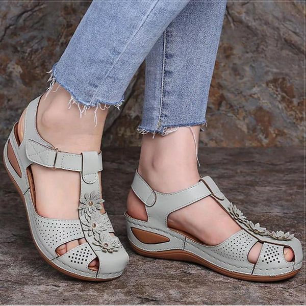 2021 women sandals plus size 44 wedges shoes woman wedge sandals chaussures femme soft bottom platform gladiator casual shoes, Black
2021 women sandals plus size 44 wedges shoes woman wedge sandals chaussures femme soft bottom platform gladiator casual shoes, Black