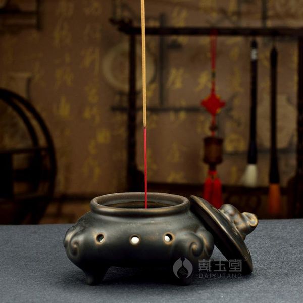 fragrance lamps dai yutang ceramic rust glaze antique incense burner, buddhist utensils, burner tea, accessories, indoor
fragrance lamps dai yutang ceramic rust glaze antique incense burner, buddhist utensils, burner tea, accessories, indoor