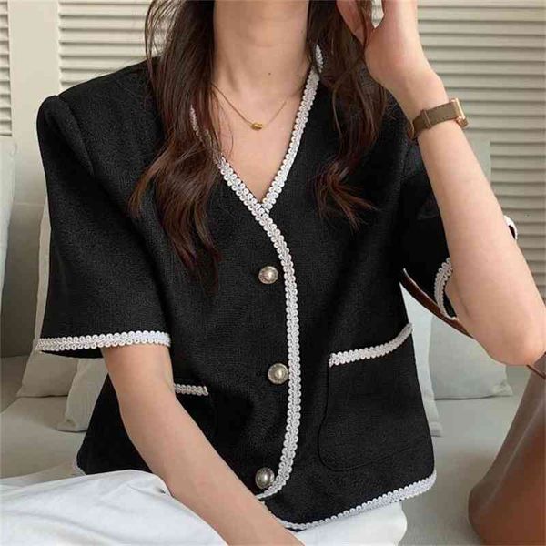 women's jackets thin slim office lady high waist summer 2021 v-neck femme brief vintage stylish retro girls coats streetwear, Black;brown
women's jackets thin slim office lady high waist summer 2021 v-neck femme brief vintage stylish retro girls coats streetwear, Black;brown