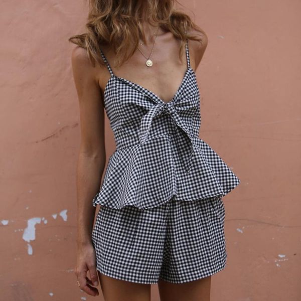 women's jumpsuits & rompers strap playsuit summer women 2021 ladies sleeveless plaid bowknot party beach jumpsuit romper, Black;white
women's jumpsuits & rompers strap playsuit summer women 2021 ladies sleeveless plaid bowknot party beach jumpsuit romper, Black;white