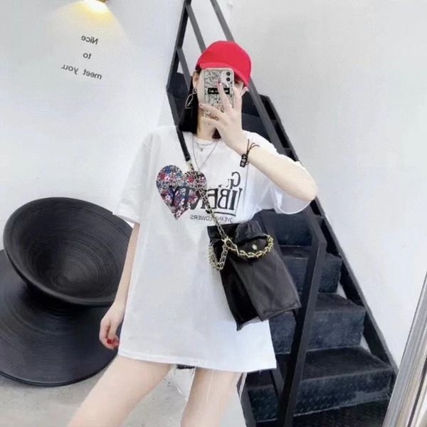 21ss spring summer season new fashion loose letter printing love foam short sleeve t-shirt for men and women, White
21ss spring summer season new fashion loose letter printing love foam short sleeve t-shirt for men and women, White