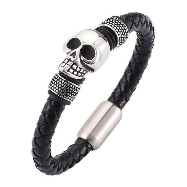 charm bracelets wholesale cowhide bracelets, leather rope accessories, men's skull jewelry, Golden;silver
charm bracelets wholesale cowhide bracelets, leather rope accessories, men's skull jewelry, Golden;silver