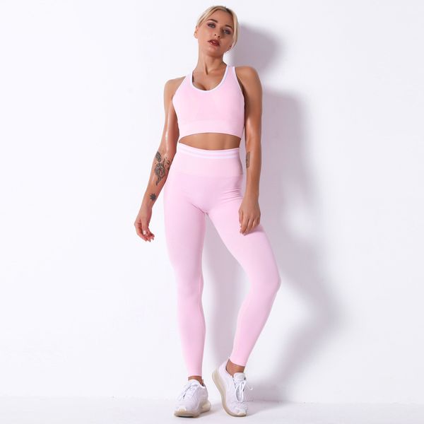 gym clothing knitted seamless hip-lifting yoga set sports yoga bra gym leggings workout clothes sports suits fitness clothing, White;red 
gym clothing knitted seamless hip-lifting yoga set sports yoga bra gym leggings workout clothes sports suits fitness clothing, White;red