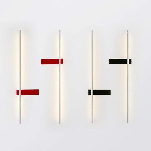 wall lamp black/white/red bedroom bedside living room corridor aisle sconce lights nordic designer long led decorative
wall lamp black/white/red bedroom bedside living room corridor aisle sconce lights nordic designer long led decorative