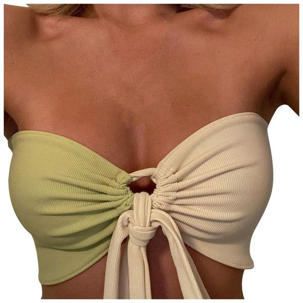 woman 2021 blouses tank fashion multi-wear method splicing taping backless wrap bra for girls corset, White;black
woman 2021 blouses tank fashion multi-wear method splicing taping backless wrap bra for girls corset, White;black