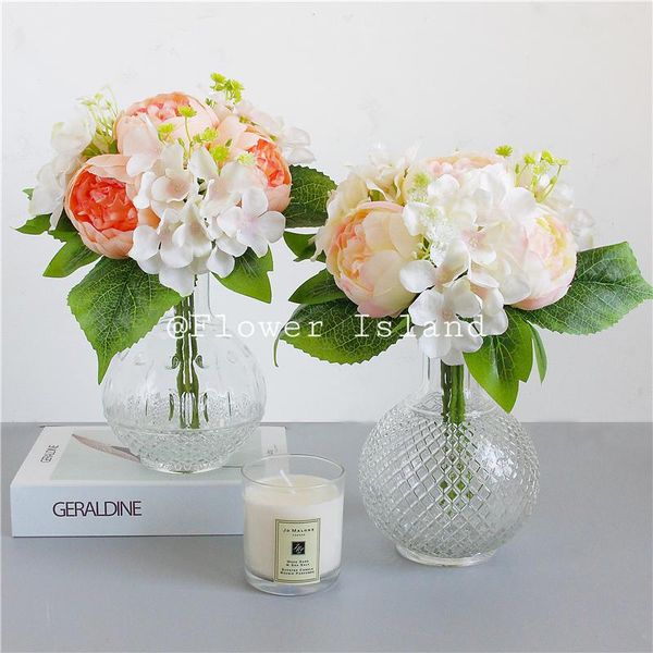 romantic nordic wedding roses bouquet peony hydrangea simulation home decoration artificial flowers
romantic nordic wedding roses bouquet peony hydrangea simulation home decoration artificial flowers