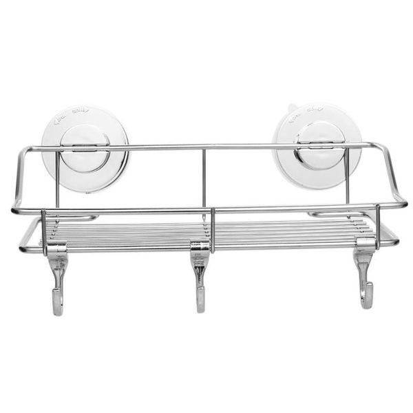 bathroom shelves multi-function storage shelf stainless steel wall mount kitchen rack holder with 3 hooks towel
bathroom shelves multi-function storage shelf stainless steel wall mount kitchen rack holder with 3 hooks towel