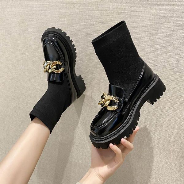boots women's autumn female shoes boots-women round toe flat heel clogs platform ladies ankle lolita 2021 stockings med solid l, Black
boots women's autumn female shoes boots-women round toe flat heel clogs platform ladies ankle lolita 2021 stockings med solid l, Black