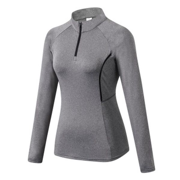 sportswear zip long sleeve yoga s-2xl shirt autumn winter gym fitness workout running push up high elastics long shirt 2021 new, White;red
sportswear zip long sleeve yoga s-2xl shirt autumn winter gym fitness workout running push up high elastics long shirt 2021 new, White;red