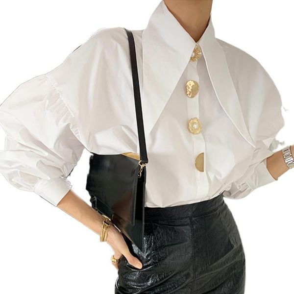 women's blouses & shirts womens and solid color elegant sharp sleeve blouse long shirt ladies sweetwear blusa feminina xc729, White
women's blouses & shirts womens and solid color elegant sharp sleeve blouse long shirt ladies sweetwear blusa feminina xc729, White