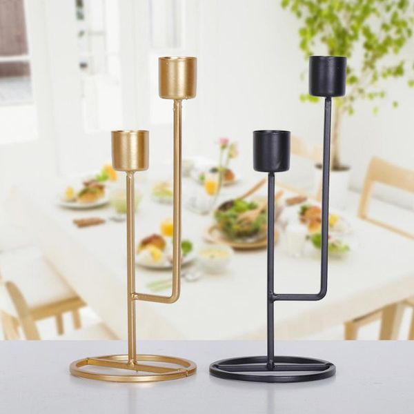 double slots metal candle holders simple golden wedding decoration bar party living room decor home decor candlestick
double slots metal candle holders simple golden wedding decoration bar party living room decor home decor candlestick