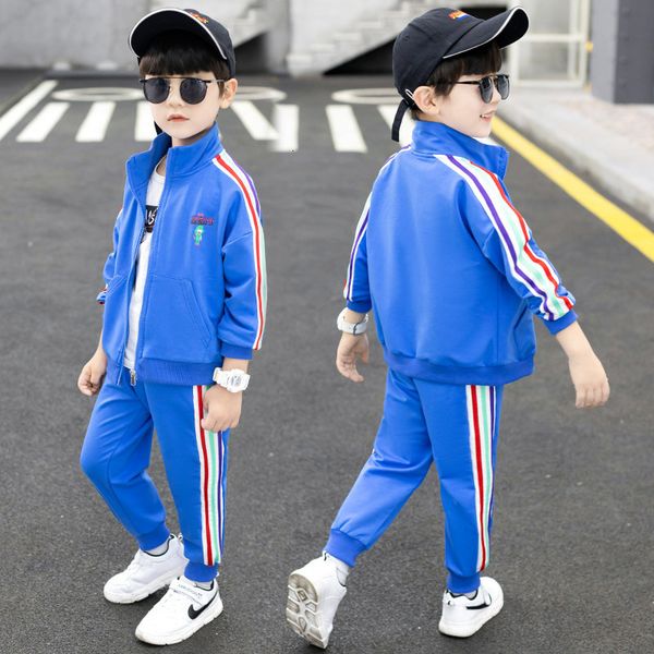 2021 new autummn children two parts set clothes from school jacket + pants children's costumes established for boys age 4-7-9-11 op3h, White
2021 new autummn children two parts set clothes from school jacket + pants children's costumes established for boys age 4-7-9-11 op3h, White