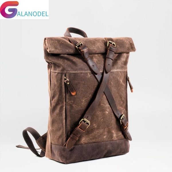 backpack backpacks hard oil waxed canvas leather criss-cross waterproof men for travel 15" lapback packs
backpack backpacks hard oil waxed canvas leather criss-cross waterproof men for travel 15" lapback packs