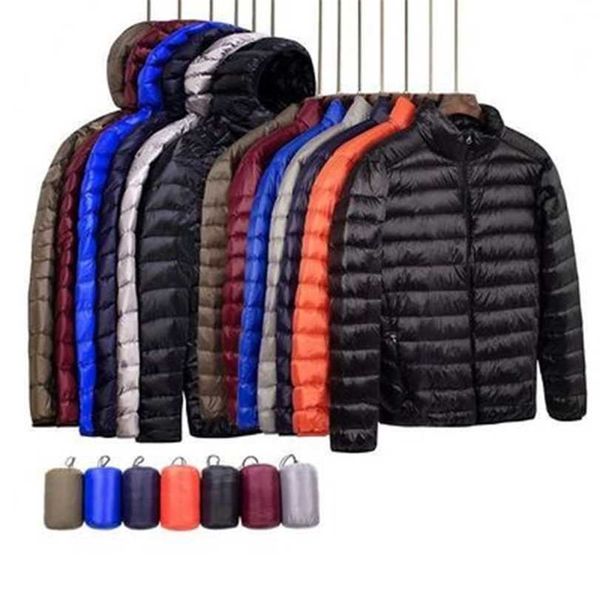 matt fabric winter men's down jacket ultra light men windbreaker feather man lightweight portable warm coat 211221, Black
matt fabric winter men's down jacket ultra light men windbreaker feather man lightweight portable warm coat 211221, Black