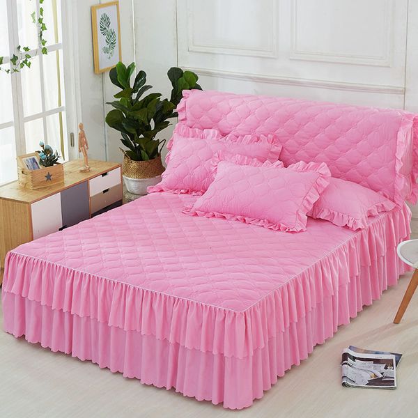 bed skirt solid color home textile ding 3pcs/set (1 + 2pcs pillowcase) sheet king/quee spread elegant f0560 xsdr
bed skirt solid color home textile ding 3pcs/set (1 + 2pcs pillowcase) sheet king/quee spread elegant f0560 xsdr