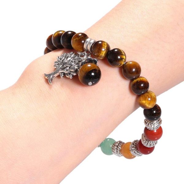 charm bracelets tree of life pendant bracelet natural crystal stone beads reiki healing 7 chakra women jewelry girls fashion gift, Golden;silver
charm bracelets tree of life pendant bracelet natural crystal stone beads reiki healing 7 chakra women jewelry girls fashion gift, Golden;silver