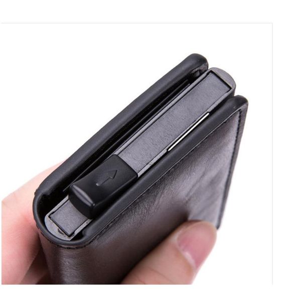 bycobecy men and women aluminum box magnet card holder pu leather smart wallet anti-theft rfid blocking id c qylgfv
bycobecy men and women aluminum box magnet card holder pu leather smart wallet anti-theft rfid blocking id c qylgfv