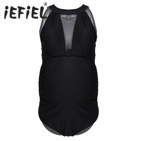 iefiel pregnant woman leotard halter pleated swimsuit maternity bodysuit summer solid color one pieces padded bra ladys swimwear
iefiel pregnant woman leotard halter pleated swimsuit maternity bodysuit summer solid color one pieces padded bra ladys swimwear