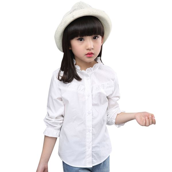 girls school blouse casual kids for teenage white spring autumn children's clothes 210528, White;black
girls school blouse casual kids for teenage white spring autumn children's clothes 210528, White;black