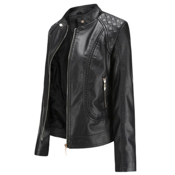 women's leather & faux winter jacket turn-down collar pu outerwear jackets women luxury black pink red biker coatwrap coat
women's leather & faux winter jacket turn-down collar pu outerwear jackets women luxury black pink red biker coatwrap coat