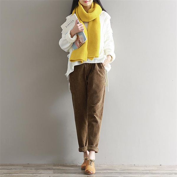 size s-3xl 2021 women velvet autumn vintage from fashion straight pants ziww, Black;white
size s-3xl 2021 women velvet autumn vintage from fashion straight pants ziww, Black;white