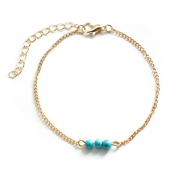 link, chain creative green round natural stone bead bracelet charming gold silvre color hand accessories fashion party jewelry gift, Black
link, chain creative green round natural stone bead bracelet charming gold silvre color hand accessories fashion party jewelry gift, Black