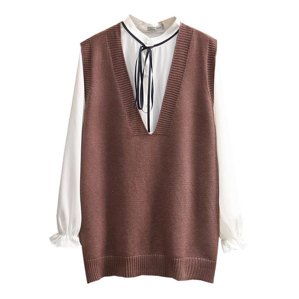 plus size t-shirt 2021 spring women sweater vest pullover fashion casual clothes sleeveless v neck covering yarn knitting /4xl, Black
plus size t-shirt 2021 spring women sweater vest pullover fashion casual clothes sleeveless v neck covering yarn knitting /4xl, Black