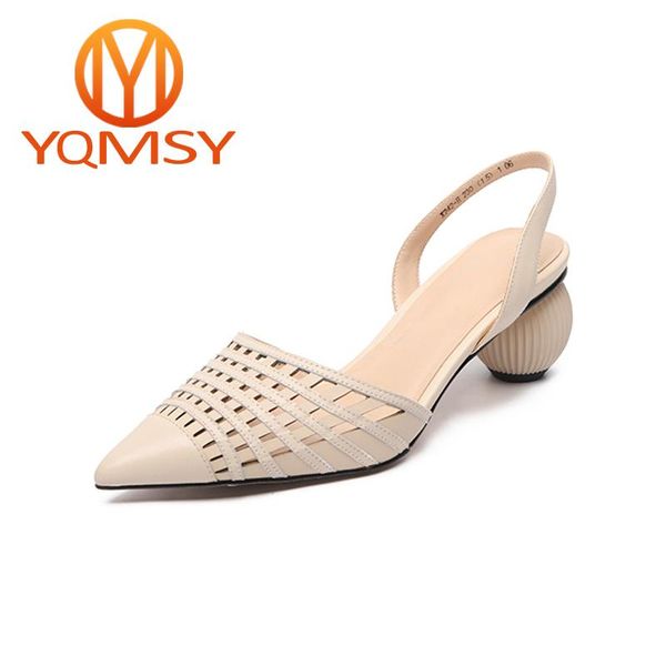 sandals yqmsy fashion women's handmade pointed toe side air round heels shallow shoes summer casual shopping frail as28, Black 
sandals yqmsy fashion women's handmade pointed toe side air round heels shallow shoes summer casual shopping frail as28, Black
