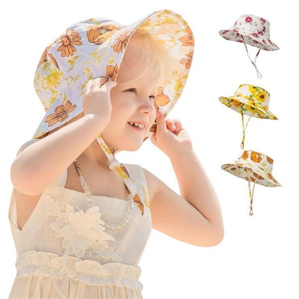 spring summer thin flower print baby bucket hat cotton fisherman hats kids summer toddler boys girls sun cap bonnet enfant, Yellow
spring summer thin flower print baby bucket hat cotton fisherman hats kids summer toddler boys girls sun cap bonnet enfant, Yellow